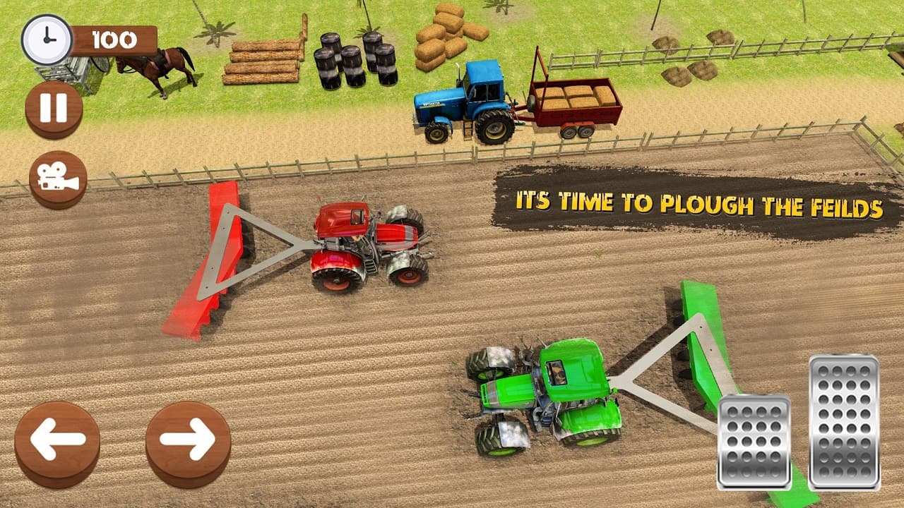 Village Tractor Farming Simulator